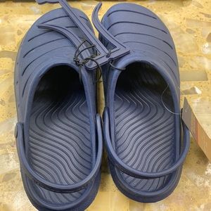 Male crocs navy blue